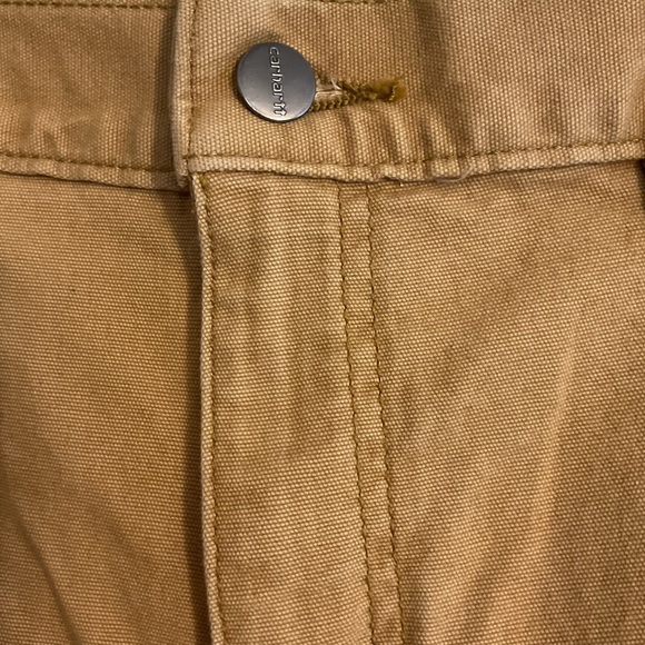 Carhartt Relaxed Fit Tan Men’s Cargo Pants w/ Lots of Pockets size‎ 44x30 - Picture 2 of 6